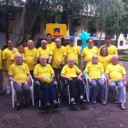 Irmãos da Casa de Saúde confraternizam ao ar livre