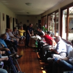 Postulantes visitam Comunidade Nª Senhora da Estrela