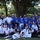 Jovens e assessores vivem experiência de fé e missão