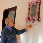 Arte do Ir. Germano Rebellatto enfeita Casa de Saúde