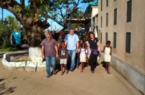 Irmão Provincial em visita a Moçambique