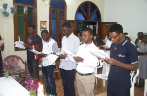 Rito de Ingresso no Postulantado de Beira