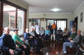 Casa de Saúde recebe visita do Irmão Superior Geral