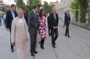 Jordania: Inauguración del local del Club La Salle